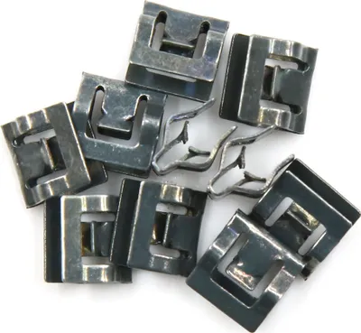 Produktbild von 10 Stk. Auto Innenkonsole Armaturenbrett Verkleidung Halteklammer Metall Schwarz