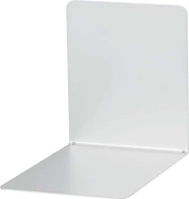 Produktbild von MAUL Buchstütze Stahl magnetisch kratzfest pulverbeschichtet glänzend magnethaftend 14 x 12 x 14 cm grau