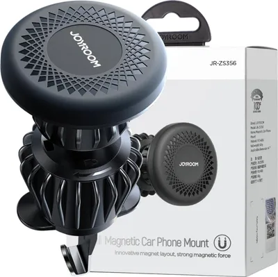 Immagine prodotto di Supporto magnetico per griglia auto Joyroom Jr-Zs356 (nero)