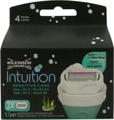 Obrázok produktu pre Žiletky Wilkinson Intuition Sensitive Care, balenie 3 ks