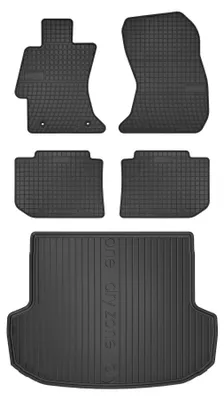 Immagine prodotto di Tappetini gomma SolidPRO + baule DryZone per Subaru Levorg 2014-2020 5 pezzi
