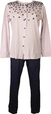 Immagine prodotto di Pigiama donna RAGNO aperto davanti manica lunga pantalone lungo estivo articolo DC55N6 JS CO/ MD PGLA, Taglia 46, Cotone 50%,Modal 50%