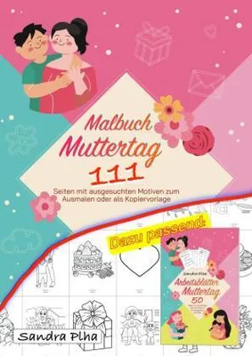 Produktbild von KitaFix Malbuch Muttertag