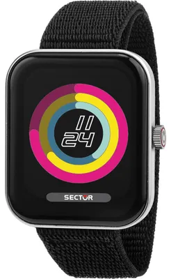 Immagine prodotto di Sector orologio analogico digitale da uomo in acciaio inossidabile da polso nero USE51159003