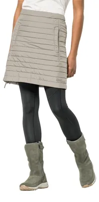 Immagine prodotto di Jack Wolfskin ICEGUARD SKIRT Damen Rock Isolationsrock Winterrock dusty grey XL