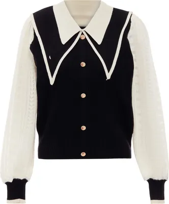 Image de NAEMI pull-over femme - noir, XS/S