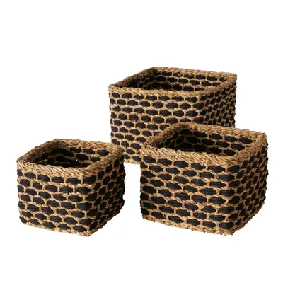 Immagine prodotto di Set di cestini decorativi NURA, 3 pezzi di diverse dimensioni