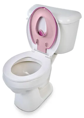 Produktbild von Bright Starts Toilettenverkleiner Minnie Mouse Flip and Sit - rosa