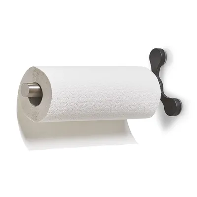 Image de Porte-serviettes de cuisine en acier inoxydable 14x14x33cm