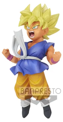 Obrázek produktu pro Merc Figur DBZ Son Goku Super Saiyajin Vol.16 PVC 14cm (Kids) - Diverse - (Merchandise / Merch Figuren)
