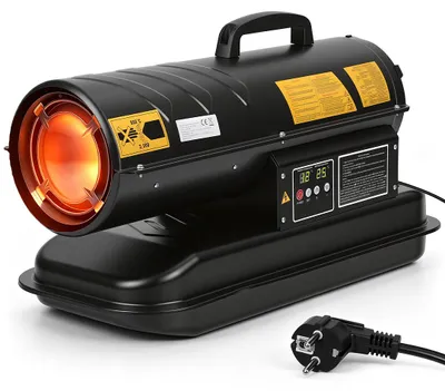 Obrázok produktu pre Peviasot, dieselový ohrievač, 20 kW, vykurovacie teleso pre stavebné objekty, ohrievač, vykurovanie dielní, termostat, nádrž 22 litrov, rukoväť