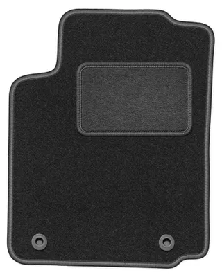 Produktbild von Fahrermatte Velours für Citroen C2 2003-2009 (Schrägheck) – 1-tlg, Graphit, passgenau – Wielganizator LUX