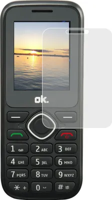 Productafbeelding van 2 stuks beschermfolie voor het OK. OMP 11, kristalhelder