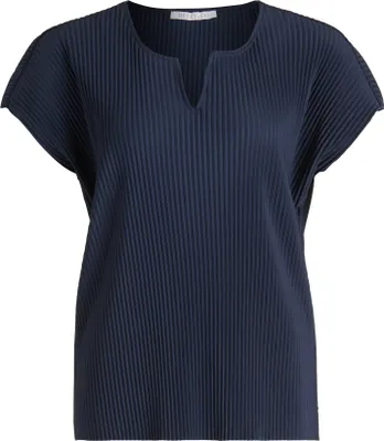 Produktbild von T-Shirt mit Rundhals-Ausschnitt und überschnittenem Arm, unifarben, 62 cm Gesamtlänge