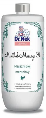 Image de Dr.nek Cosmetics, huile de massage à la menthe, 1 litre
