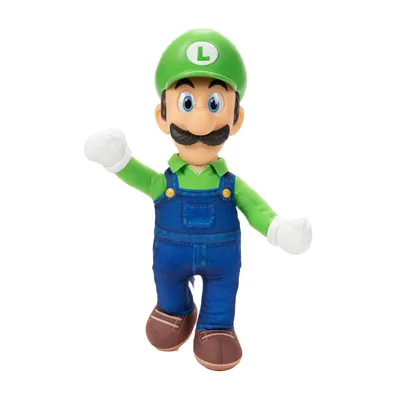 Productafbeelding van Nintendo Super Mario Film, pluche Luigi, 35 cm