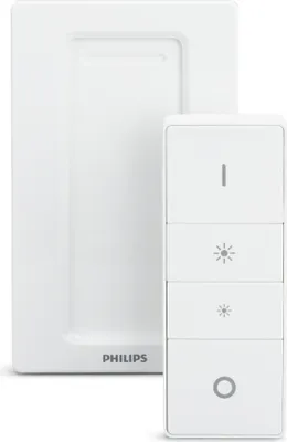 Produktbild von Philips Hue Dimmer Switch, Dimmer, 12,7 m, IEEE 802.15.4, IP20, Montierbar, Tasten