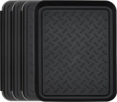 Immagine prodotto di Pratici tappetini scurgenti per i piedi, set da 4 pezzi, multifunzionali, in plastica