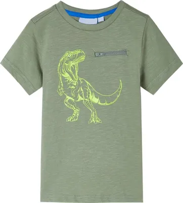 Produktbild von Kinder-Kurzarmshirt Helles Khaki 104