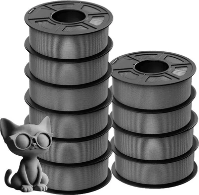 Image de filament pour imprimante 3D, PETG haute résistance, pas de bulles, PLA PLUS 10GY