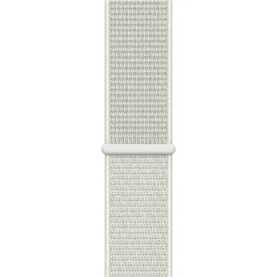 Produktbild von Apple MGQF3ZM/A Intelligentes tragbares Accessoire Band Grau, Weiß Nylon