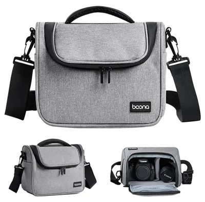 Produktbild von Wasserdichte Kameratasche für DSLR/SLR (Grau, Klein)