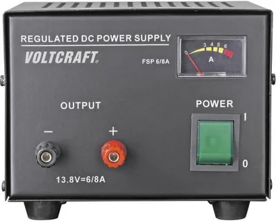 Obrázok produktu pre Voltcraft Labornetzgerät, Festspannung FSP-1136 13.8 - 13.8 V/DC 6 - 6 A 85 W 1 x (FSP-1136)