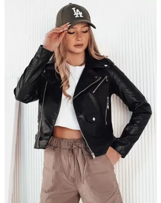 Immagine prodotto di Giacca in pelle DSTREET ERIETA TY4197, colore nero, taglia L