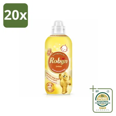 Produktbild von 20 x Robijn Wasverzachter Zwitsal Duft - 765 ml - Vorratspackung - 20 Stücke
