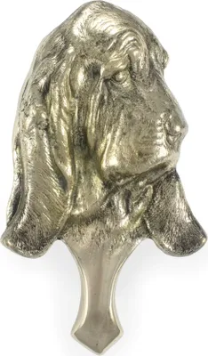 Produktbild von Basset Hound - Türklopfer in Form eines Hundekopfes, Messing-Türklopfer, Retro-Dekoration an der Tür der Marke Art-Dog