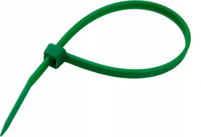 Produktbild von Kabelbinder 2,5 x 200 mm, 50 Stück, Grün