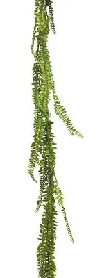 Productafbeelding van Kunst Fern garland green - 180 cm Kunsthangplanten Erutan Avon