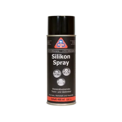 Zdjęcie produktu dla HaWe spray silikonowy 400 ml, spray silikonowy, olej smarujący, smar, smar, spray ochronny, spray pielęgnacyjny