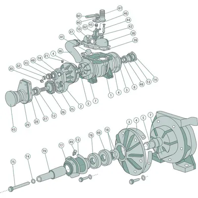 Obrázok produktu pre Plaváková guľa Ø 70 mm B & P B&P 5060410006 pre navijak hadice 0998139