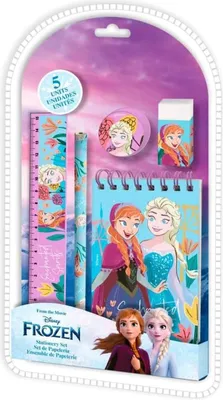 Immagine prodotto di Set di cancelleria Frozen Divertimento creativo per la scrittura per i piccoli fan di Disney Frozen