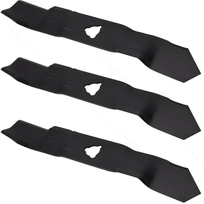 Image de Jeu de lames 3x 42cm pour Stiga Park Combi 1134-6352-01 1134-6352-02 1134-9124-01