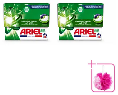 Produktbild von 2 x Ariel 3in1 Waschmittel Pods Original - Sparpackung - 2 Stücke