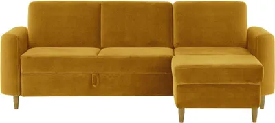 Image de Canapé d’angle Elegance avec fonction lit et coffre de rangement-Velluto 8