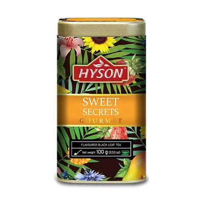 Immagine prodotto di HYSON Sweet Secrets (lattina) 100 g (tè nero in foglie sciolte)