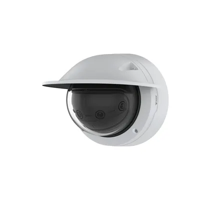 Productafbeelding van AXIS P38 Serie P3827-PVE - Netwerkbewakingscamera - Koepelcamera - Voor buitengebruik - Vandaalbestendig - Kleur (dag en nacht) - 7 MP - 3712 x 1856 - Audio - MJPEG, H.264, H.265