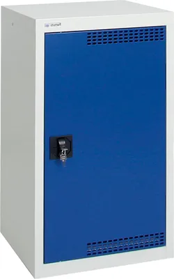 Image de Stumpf Armoire d'environnement BP-1 gris clair / bleu gentiane + 2 bacs de rétention - 7591074