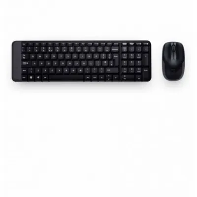 Produktbild von Tastatur mit Drahtloser Maus Logitech MK220 Schwarz