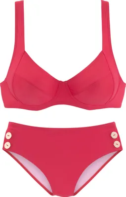Produktbild von VIVANCE Bügel-Bikini knallrot Größe 44 Cup G