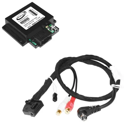Obrázek produktu pro Rádio VW Audi MFD RNS-D, originální adaptér multimédií Kufatec, DVD, DVB-T pro navigaci