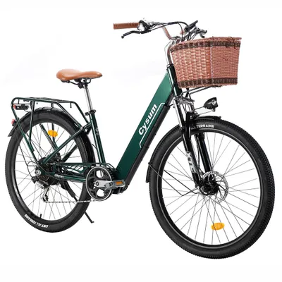 Produktbild von Cityrun‑26 City‑Elektrofahrrad für Erwachsene, 250W, 40 Nm, 36V 10Ah, mechanische Scheibenbremsen, 26‑Zoll abriebfeste Reifen, max. 150 kg Zuladung