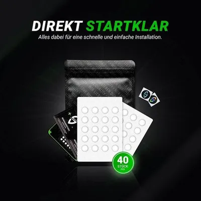 Produktbild von Mausfüße 6,5 mm - PTFE Dot Skates - minimalistische Reibung - ultraschnelles Schieben - QuickShopping