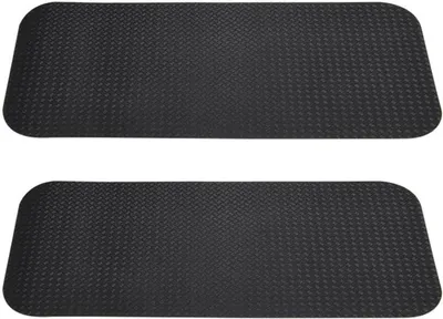 Imagen del producto de Alfombrilla antideslizante para equipos de fitness, silicona, 63,5 x 30 cm, protección para el suelo de cintas de correr y bicicletas estáticas