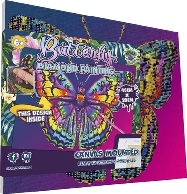 Zdjęcie produktu dla Splat Planet - Daimond Painting - Motyl