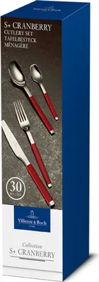 Produktbild von Villeroy & Boch S+ Cranberry Tafelbesteck 30tlg.