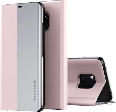 Image de Huawei Mate 20 Pro Case, étui magnétique en cuirPolyuréthaneavec fonction stand pour Huawei Mate 20 Pro Rose